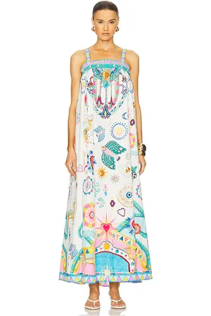 Camilla Wide Strap Sundress in