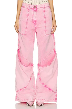 The Attico Wide Leg Pant in