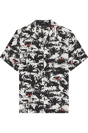 KSUBI Palm Tree Resort Short Sleeve Shirt in