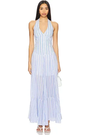 SWF Halter Vest Maxi Dress in