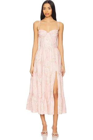 V. Chapman Lorenza Midi Dress in