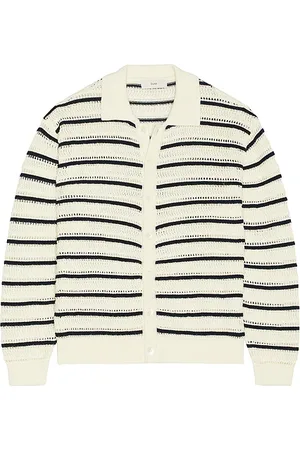 DUNST Open Collared Cardigan in
