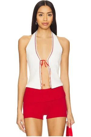 MORE TO COME Corine Halter Top in