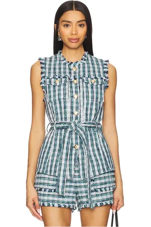 Cinq A Sept Matilda Tweed Reenee Vest in