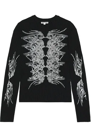 Jaded London Tattoo Ribbed Knit Jumper in