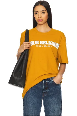 True Religion Short Sleeve Reflective Arch Tee in