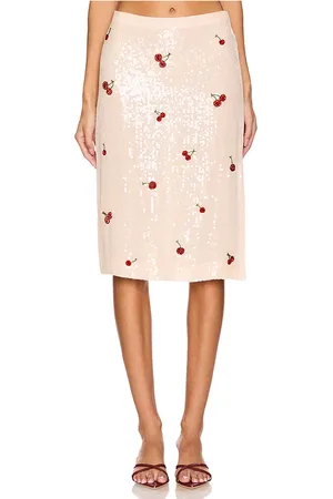 Des Phemmes Classic Midi Skirt in