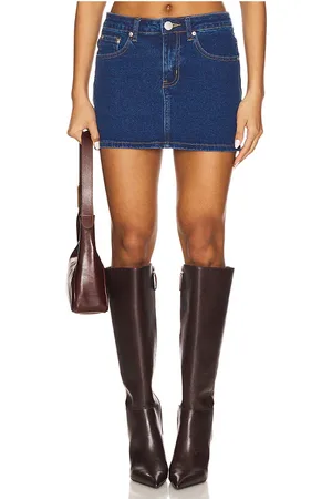 MORE TO COME Maeve Denim Skirt in