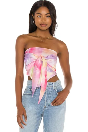 superdown Tabitha Reversible Strapless Top in
