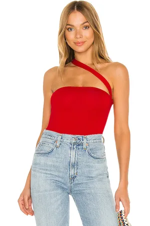 superdown Rony Asymmetrical Bodysuit in