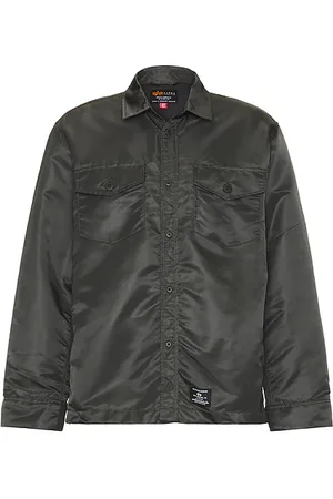 Alpha Industries Long Sleeve Flight Overshirt in