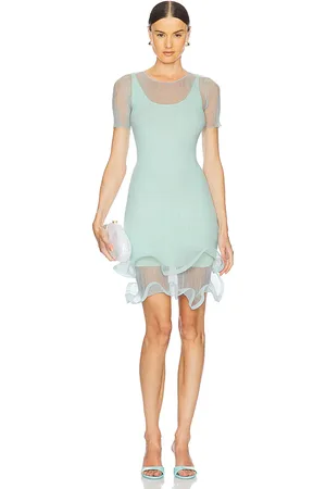 Simkhai Jett Short Sleeve Mini Dress in