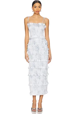 V. Chapman Lily Midi Dress in