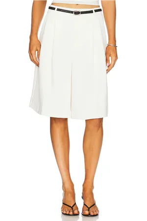 GOOD AMERICAN Luxe Suiting Long Shorts in