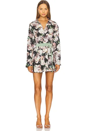 Norma Kamali Super Oversized Shirt Mini Dress in