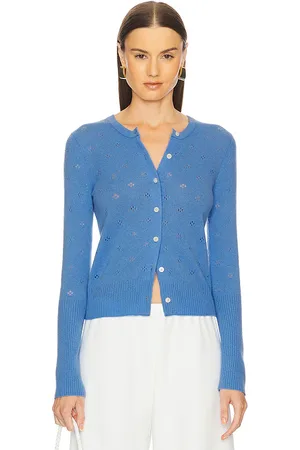 Guest In Residence Jane Pointelle Cashmere Cardigan in
