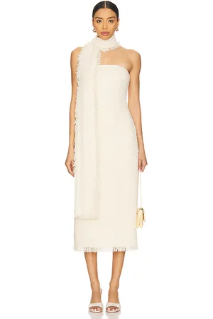 SER.O.YA Lott Boucle Midi Dress in