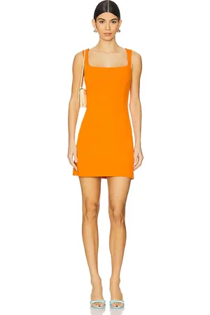 Simkhai Arella Mini Dress in Orange in