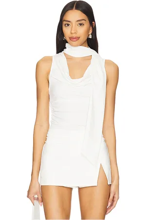 superdown Amaly Drape Top in