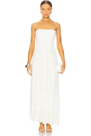 Simkhai Adalys Bustier Midi Dress in
