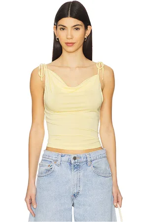 MORE TO COME Banks Drape Top in
