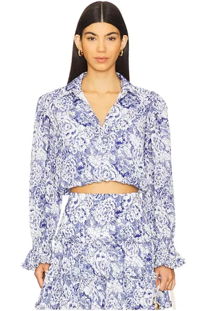 Cinq A Sept Floral Zendaya Top in