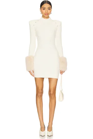Retrofete Jane Faux Fur Dress in