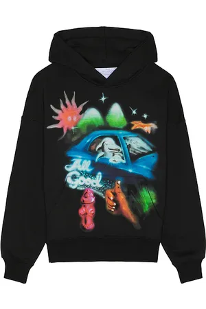 JUNGLES All Good Airbrush Hoodie in