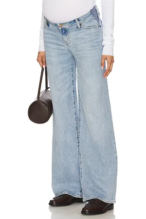 Hatch The Maternity Wide Leg Jean in
