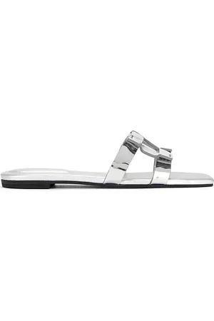 Simkhai Monogram Flat Slide in