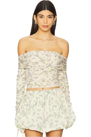SWF Off Shoulder Wrap Top in