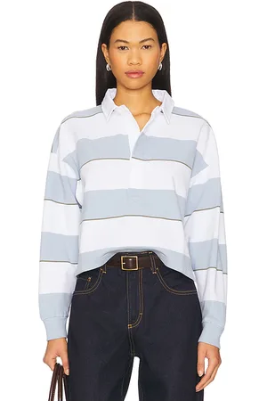 AMO DENIM Crop Annie Rugby in