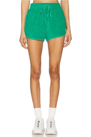 Bobi Drawstring Dolphin Shorts in