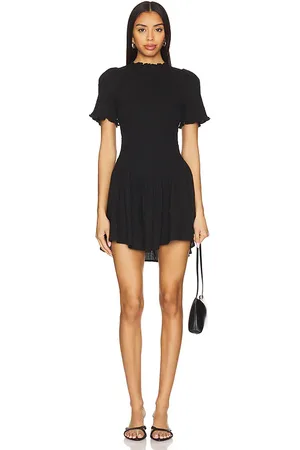 APRÈS Ruched Mini Dress in