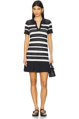 Cinq A Sept Clementine Knit Polo Dress in