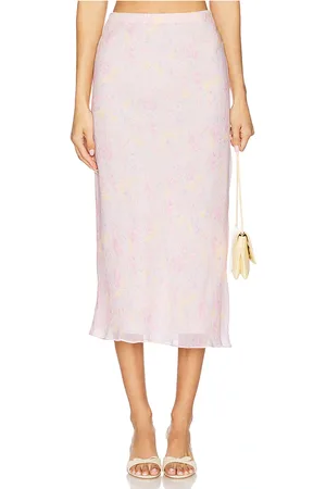 LOVESHACKFANCY Castle Skirt in