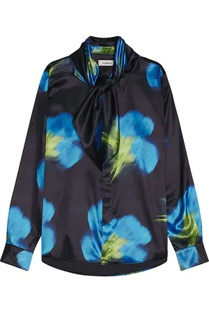 FLÂNEUR Blurred Flower Shirt in