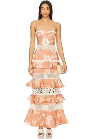 PATBO Artichoke Maxi Dress in