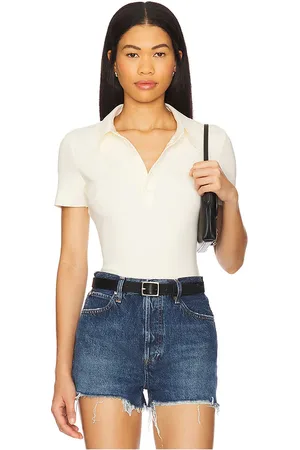 Commando Neoprene Polo Bodysuit in