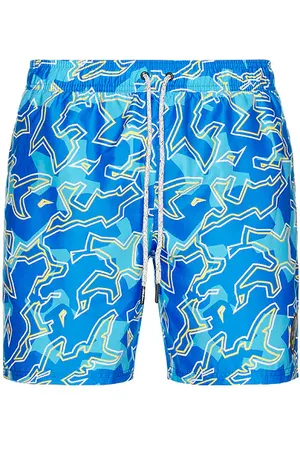 Maui and Sons Bad Fish Classic Swim Trunks in