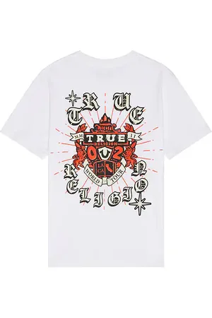 True Religion Shining Crest Tee in