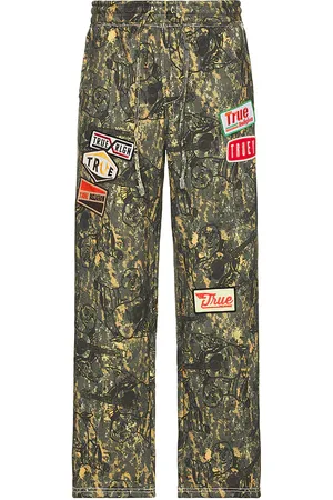 True Religion Big T Camo Baggy Sweatpant in