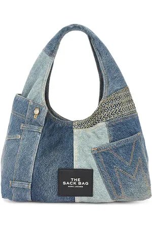 Marc Jacobs The Deconstructed Denim Sack Bag in