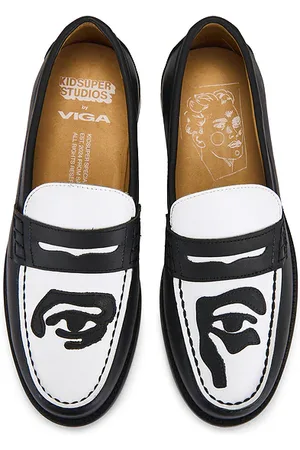 KIDSUPER STUDIOS Patchwork Penny Loafer in