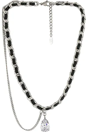 8 Other Reasons Double Chain Pendant Necklace in