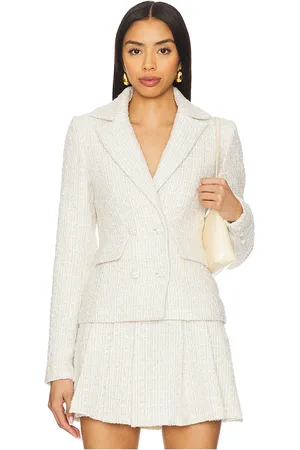 MORE TO COME Ashtyn Tweed Blazer in