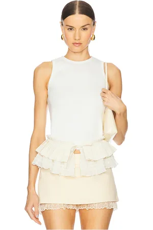 Rokh Buttoned Sleevelss Top in