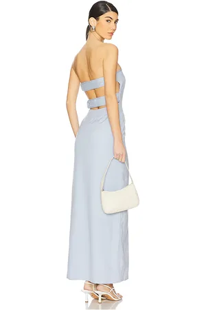 La Porte Romy Strapless Panel Back Dress in