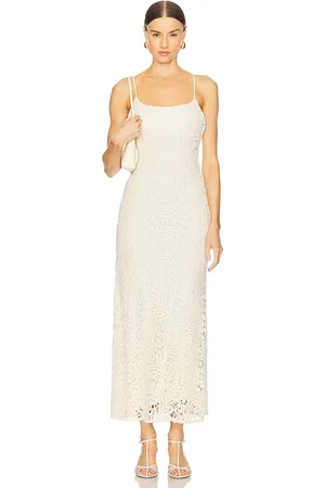 Bardot Adoni Crochet Midi Dress in