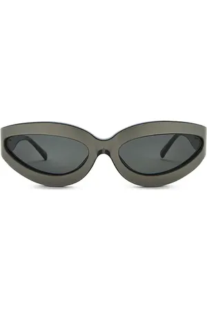 The Attico Oval Sunglasses in